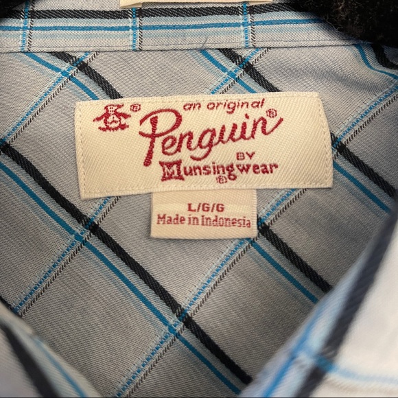 Original Penguin Classic Fit Short Sleeve Button Down Shirt - Picture 4 of 9